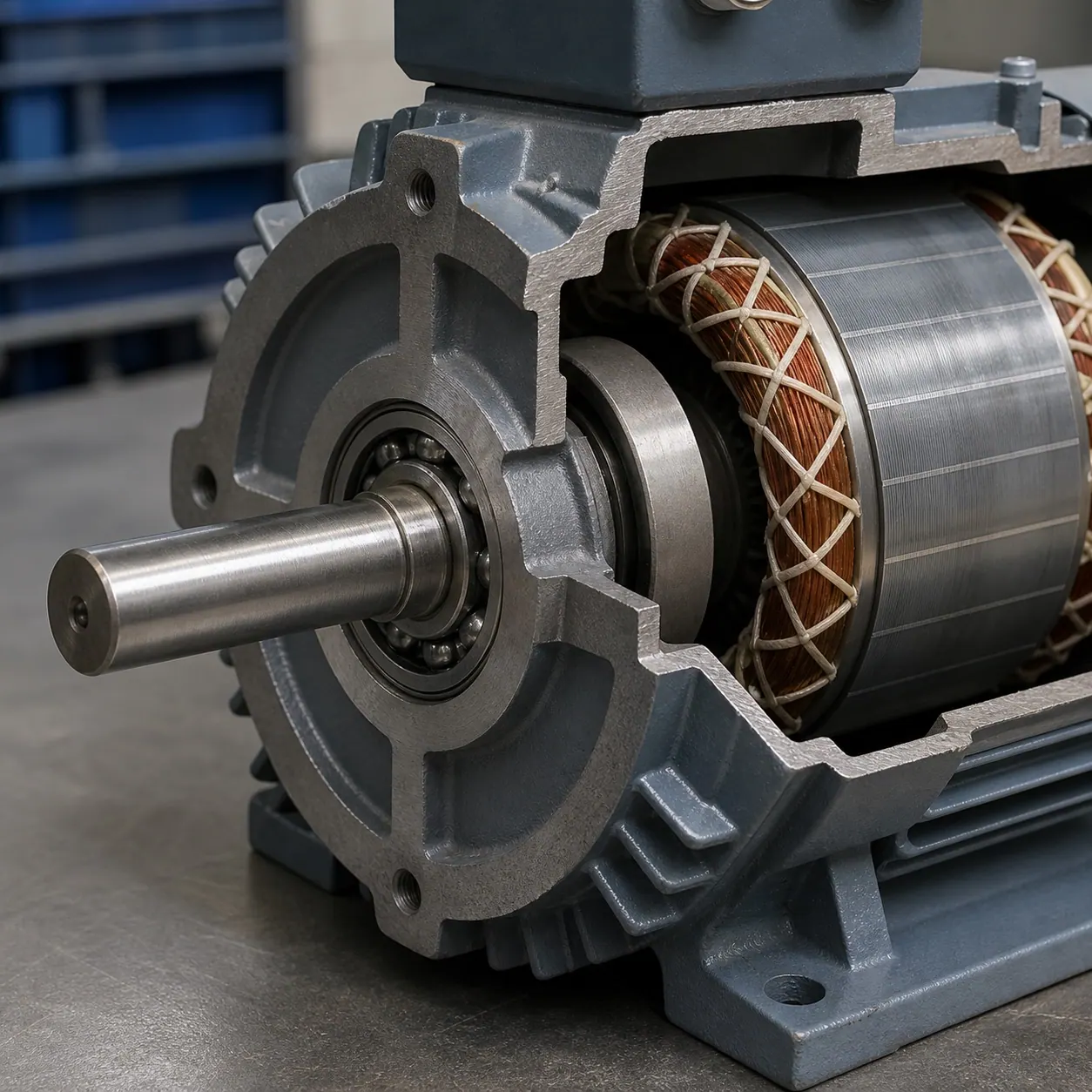 Electric Motors industrial bearing application manufacturer mainland